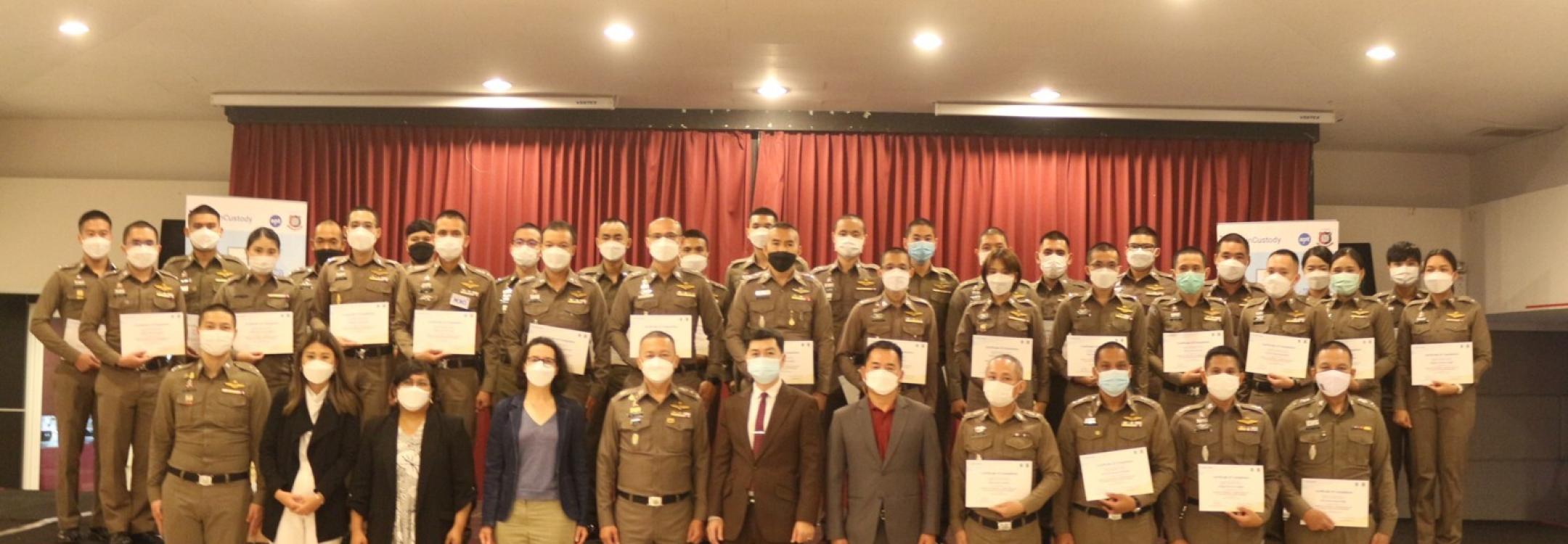 Police commissioner and participants.jpg Police commissioner and participants.jpg